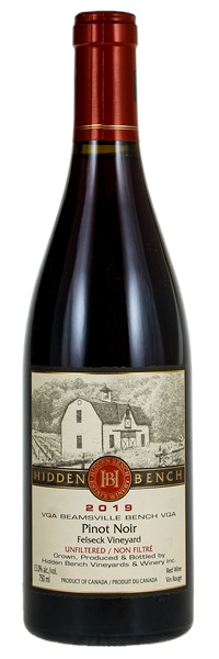 2019 Hidden Bench Felseck Vineyard Pinot Noir