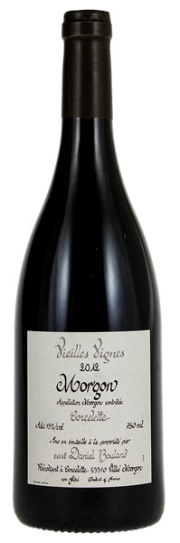 2012 Daniel Bouland Morgon Vieilles Vignes Corcelette, 750ml