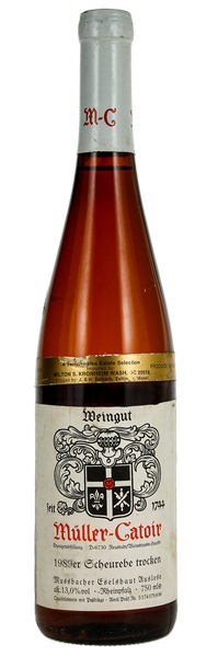 1989 Müller-Catoir Scheurebe Trocken #8, 750ml