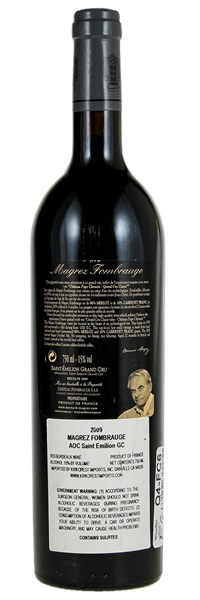 2009 Château Magrez Fombrauge, 750ml