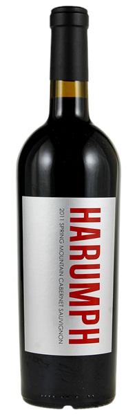 2011 Harumph Cellars Spring Mountain Cabernet Sauvignon, 750ml
