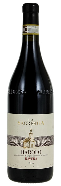 2016 La Sacrestia Barolo Ravera, 750ml