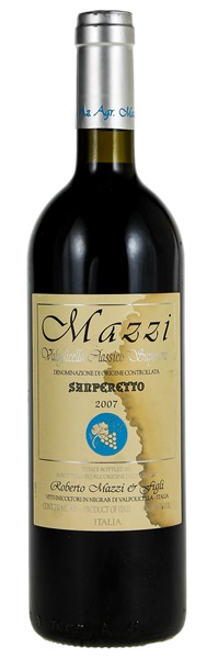 2007 Roberto Mazzi & Figli Valpolicella Classico Superiore Sanperetto, 750ml
