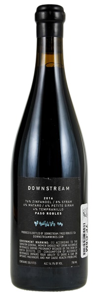 2016 Downstream Red Blend, 750ml