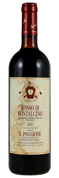 2003 Il Poggione Rosso di Montalcino, 750ml