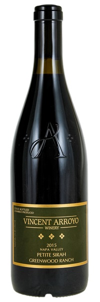 2015 Vincent Arroyo Greenwood Ranch Petite Sirah, 750ml