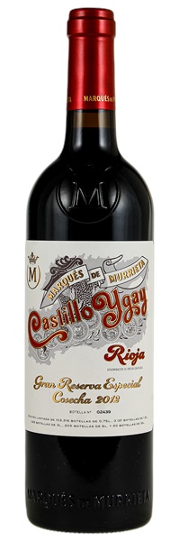 2012 Marques de Murrieta Castillo Ygay Rioja Gran Reserva Especial, 750ml