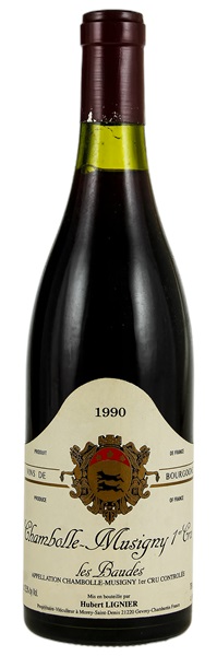 1990 Hubert Lignier Chambolle-Musigny Les Baudes, 750ml