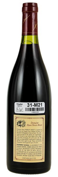 1996 Christophe Perrot-Minot Chambolle-Musigny Les Fuées, 750ml