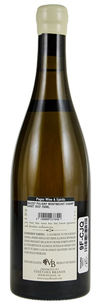 2022 Etienne Sauzet Puligny Montrachet Champ Canet, 750ml