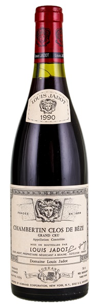 1990 Louis Jadot Chambertin Clos de Beze, 750ml
