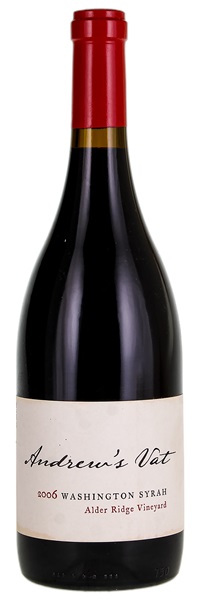 2006 Andrew's Vat Alder Ridge Vineyard Syrah
