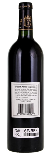 2002 Château Leoville-Barton