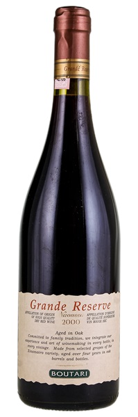2000 Boutari Naoussa Grande Reserve, 750ml