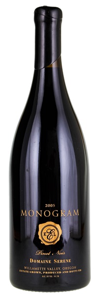 2005 Domaine Serene Monogram Pinot Noir