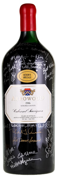 1986 Arrowood Reserve Speciale Cabernet Sauvignon