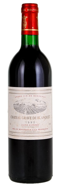 1990 Chateau Graves De Blanquet, 750ml