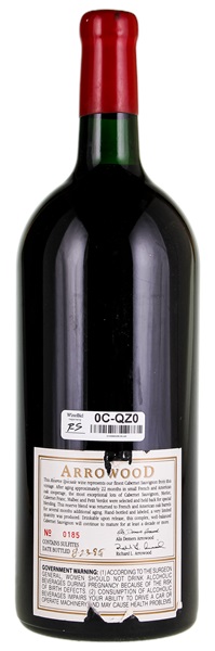 1992 Arrowood Reserve Speciale Cabernet Sauvignon