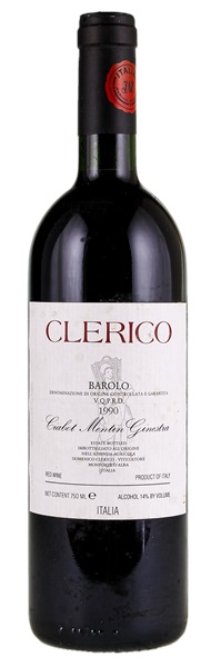 1990 Clerico Barolo Ciabot Mentin Ginestra