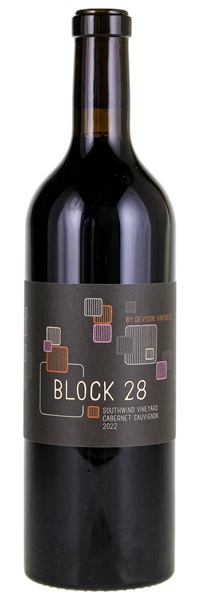 2022 Devison Vintners Southwind Vineyard Block 28 Cabernet Sauvignon, 750ml