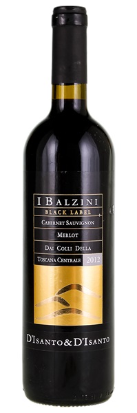 2012 D'Isanto & D'Isanto I Balzini Black Label, 750ml