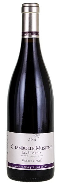 2014 Anne Et Herve Sigaut Chambolle-Musigny Les Bussieres Vieilles Vignes, 750ml