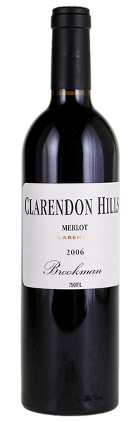 2006 Clarendon Hills Brookman Vineyard Merlot, 750ml
