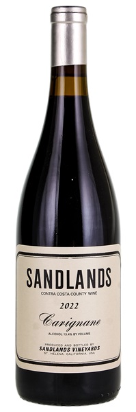 2022 Sandlands Vineyards Contra Costa County Carignane, 750ml