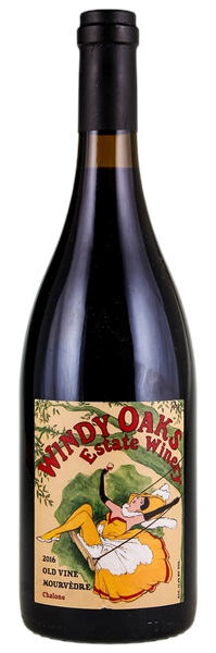 2016 Windy Oaks Estate Old Vine Estate Mourvedre, 750ml