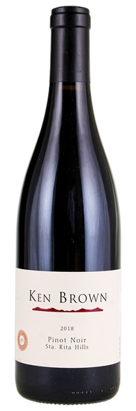 2018 Ken Brown Santa Rita Hills Pinot Noir, 750ml
