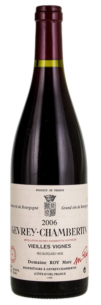 2006 Domaine Marc Roy Gevrey-Chambertin Vieilles Vignes, 750ml