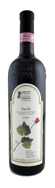 1997 Stefano Farina Barolo, 750ml