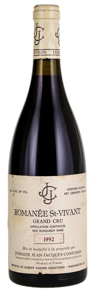 1992 Jean-Jacques Confuron Romanee-St. Vivant, 750ml
