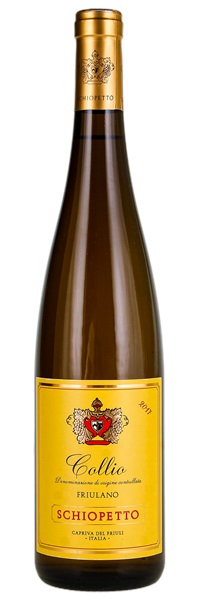 2017 Schiopetto Collio Friulano, 750ml