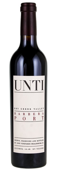 N.V. Unti Vineyards Barbera Port, 500ml