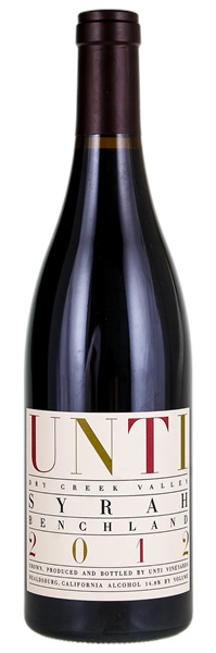 2012 Unti Vineyards Benchland Vineyards Syrah, 750ml