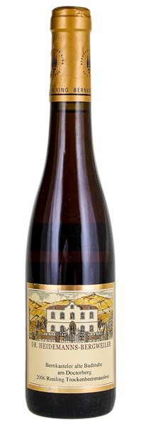 2006 Dr. Heidemanns-Bergweiler Bernkastler alte Badstube am Doctorberg Riesling Trockenbeerenauslese #33