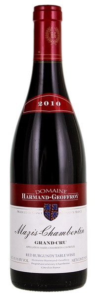 2010 Harmand-Geoffroy Mazis-Chambertin, 750ml