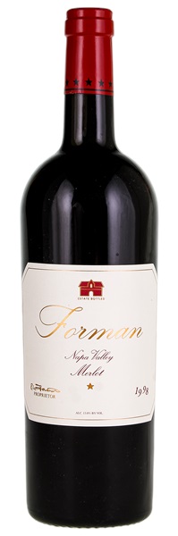 1998 Forman Merlot, 750ml