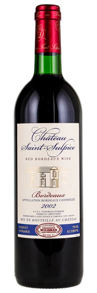 2002 Château Saint-Sulpice, 750ml