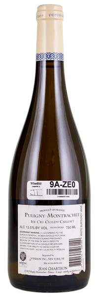 2014 Domaine Jean Chartron Puligny Montrachet Clos du Cailleret, 750ml