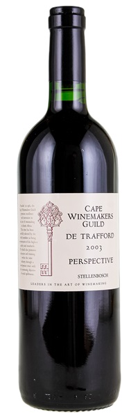 2003 de Trafford Cape Winemakers Guild Perspective, 750ml