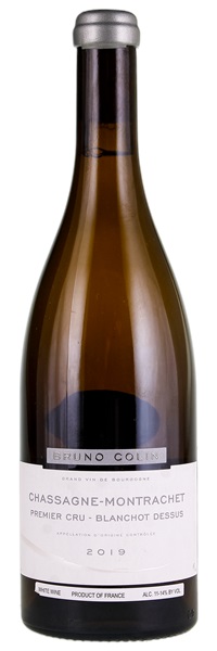 2019 Bruno Colin Chassagne-Montrachet Blanchots Dessus, 750ml