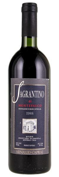 1988 Arnaldo Caprai Montefalco Sagrantino, 750ml