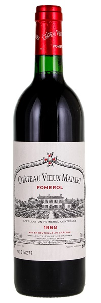 1998 Château Vieux-Maillet, 750ml