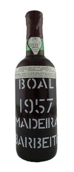 1957 Barbeito Boal Madeira, 750ml