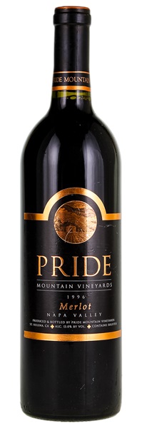 1996 Pride Mountain Merlot