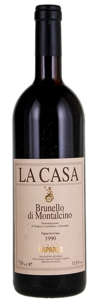 1990 Tenuta Caparzo Brunello di Montalcino La Casa, 750ml