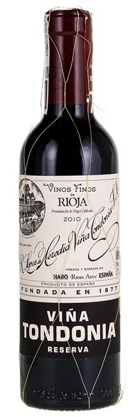 2010 Lopez de Heredia Rioja Vina Tondonia Reserva, 375ml