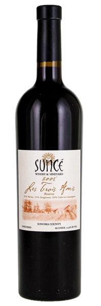 2008 Sunce Winery Les Trois Amis, 750ml